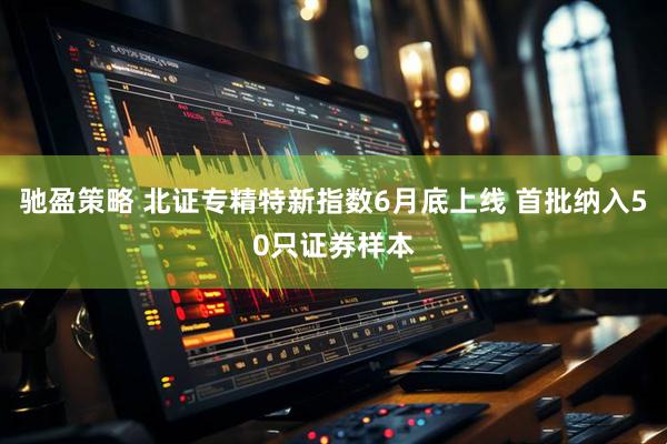 驰盈策略 北证专精特新指数6月底上线 首批纳入50只证券样本