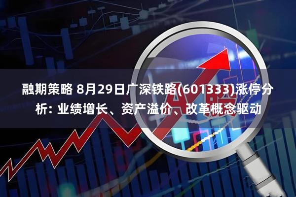 融期策略 8月29日广深铁路(601333)涨停分析: 业绩增长、资产溢价、改革概念驱动