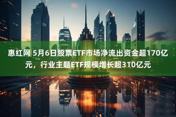 惠红网 5月6日股票ETF市场净流出资金超170亿元，行业主题ETF规模增长超310亿元